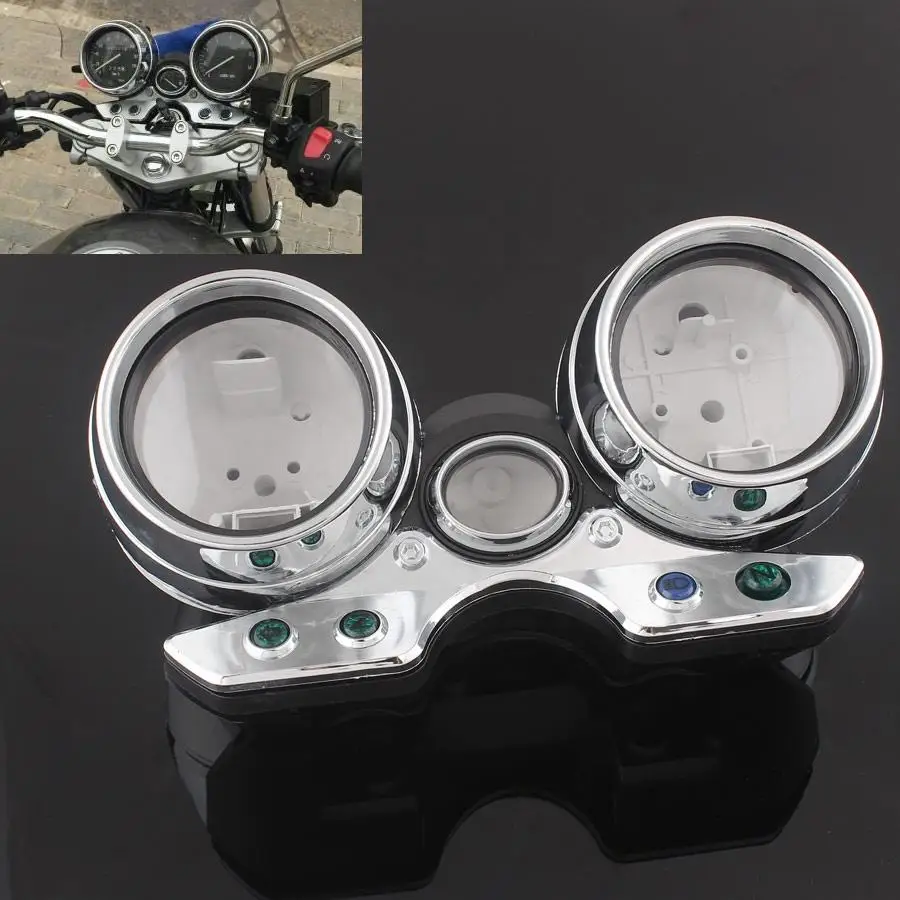Motorcycle Gauges Cover Cose Housing Fits For SUZUKI INAZUMA GSX400 GK7BA 7BA GSX 400 Speedometer Tachometer Odometer Instrument