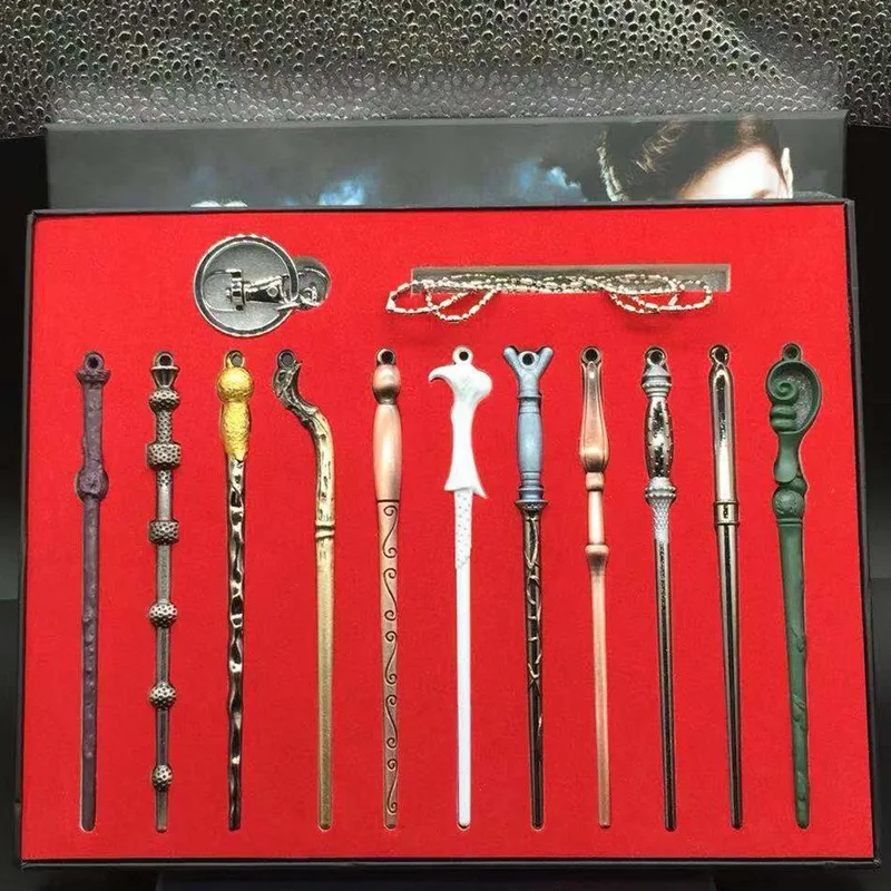 New Fashion Harry Props Vintage Accessories Gold Silver Necklace Pendant Key Ring Set Magic Wands for Wedding Gifts, Pictures
New Fashion Harry Props Vintage Accessories Gold Silver Necklace Pendant Key Ring Set Magic Wands for Wedding Gifts, Pictures