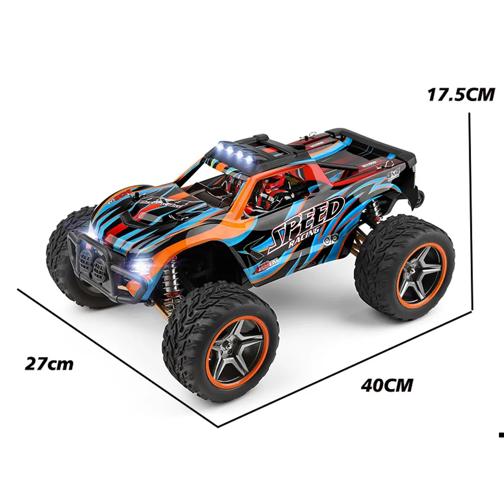 2022 HOT SALE Wltoys 104009 1/10 Scale 2.4G Brushed RC Car 4WD High Speed Vehicle Models 45km/h Truck Buggy Toy Gifts, Colorful
2022 HOT SALE Wltoys 104009 1/10 Scale 2.4G Brushed RC Car 4WD High Speed Vehicle Models 45km/h Truck Buggy Toy Gifts, Colorful