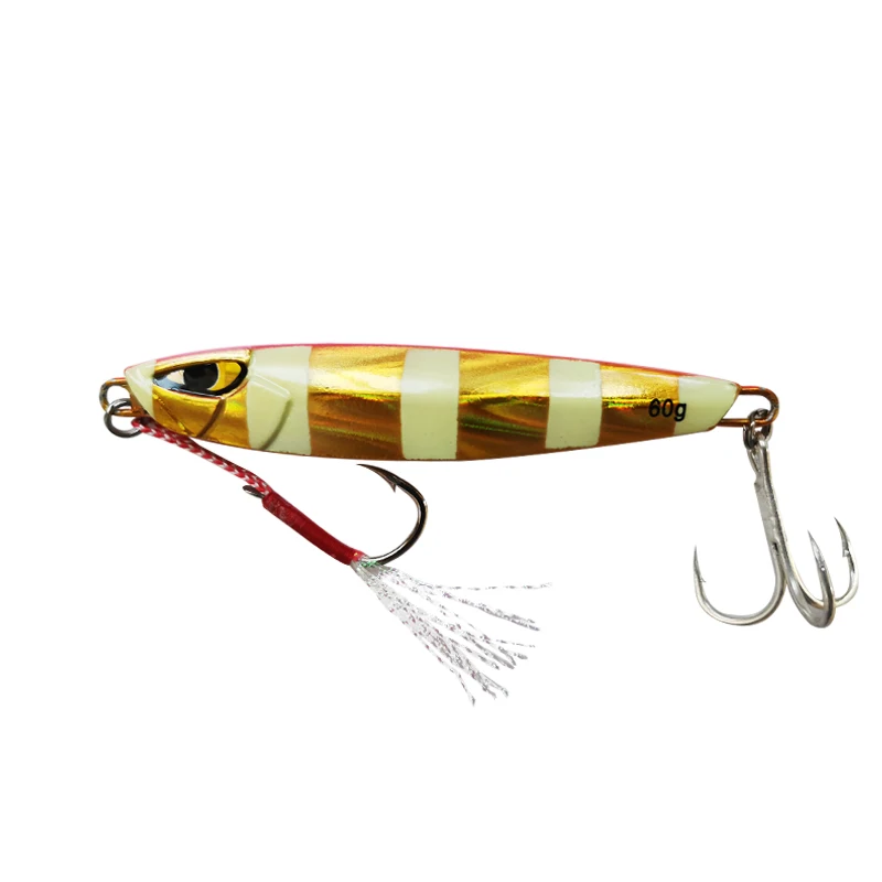 Metal Jig LUTAC Fishing Artificial lure Casting Lead Fish 57mm 20g China Pesca, 6 colors
Metal Jig LUTAC Fishing Artificial lure Casting Lead Fish 57mm 20g China Pesca, 6 colors