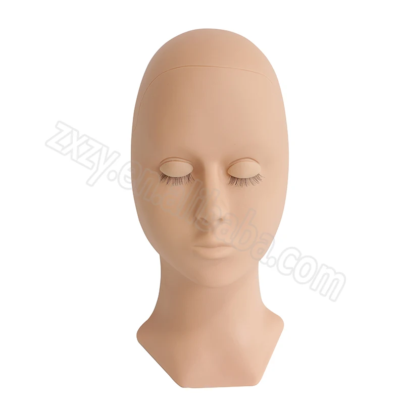 Eyelash Extension tools silicone makeup Training Mannequin Head With Eyelids For Beauty School Practice Mannequin Head, Skin
Eyelash Extension tools silicone makeup Training Mannequin Head With Eyelids For Beauty School Practice Mannequin Head, Skin