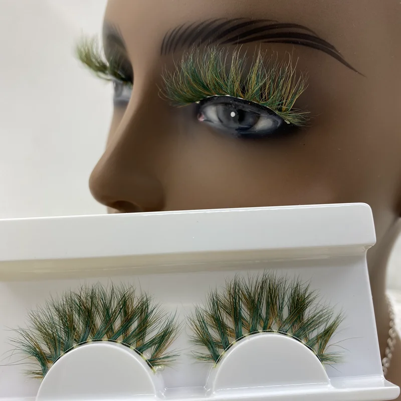 Best selling super fluffy green luxury wholesale mink lashes 5D mink eyelashes vendor 18mm mink eyelash
Best selling super fluffy green luxury wholesale mink lashes 5D mink eyelashes vendor 18mm mink eyelash