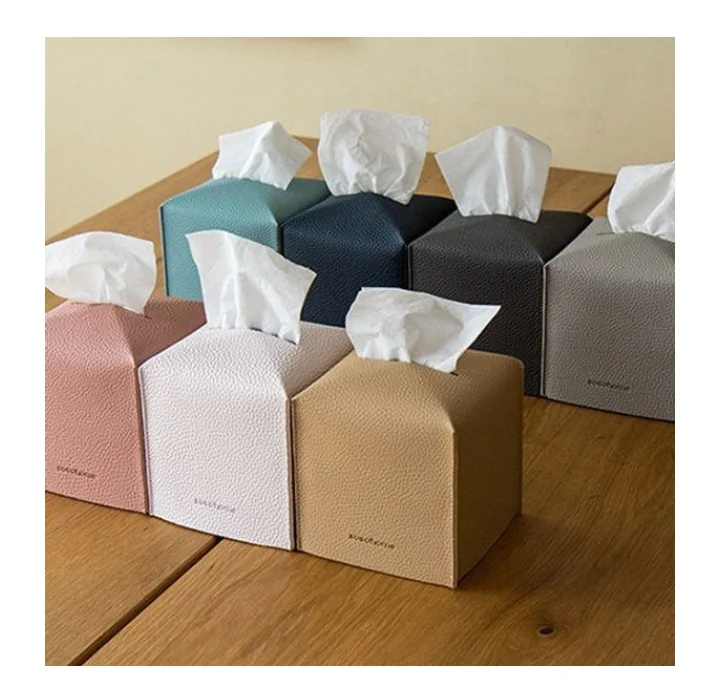2021 YY Leather Tissue Box Cover Carton Tea Table Box case Cover Tissue PU Leather Square Tissue Box Holder, Multi-cplor /personalized color
2021 YY Leather Tissue Box Cover Carton Tea Table Box case Cover Tissue PU Leather Square Tissue Box Holder, Multi-cplor /personalized color