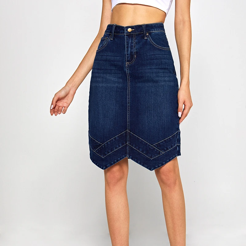 Wholesale Elegant Fashion Design Jeans Mini Skirt Denim Fashion Clothing Denim Skirts For Women 2021, Medium blue
Wholesale Elegant Fashion Design Jeans Mini Skirt Denim Fashion Clothing Denim Skirts For Women 2021, Medium blue