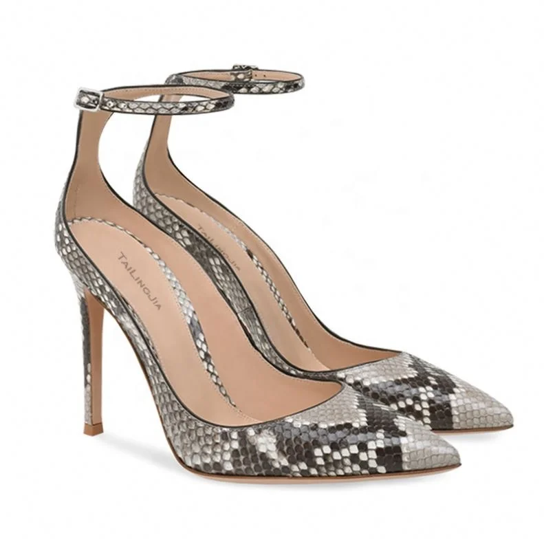 2021 Fashion New Arrivals Summer PU Leather Snake Print Black High Heel Women's Sandals Shoes Sexy Ladies Wholesale Vendors, Snake skin
2021 Fashion New Arrivals Summer PU Leather Snake Print Black High Heel Women's Sandals Shoes Sexy Ladies Wholesale Vendors, Snake skin