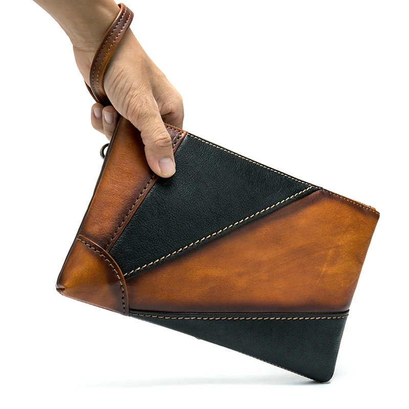 high quality Wholesale vintage cowhide genuine leather male envelope men's clutch bag man bags handbag for men purse wallet, Black
high quality Wholesale vintage cowhide genuine leather male envelope men's clutch bag man bags handbag for men purse wallet, Black