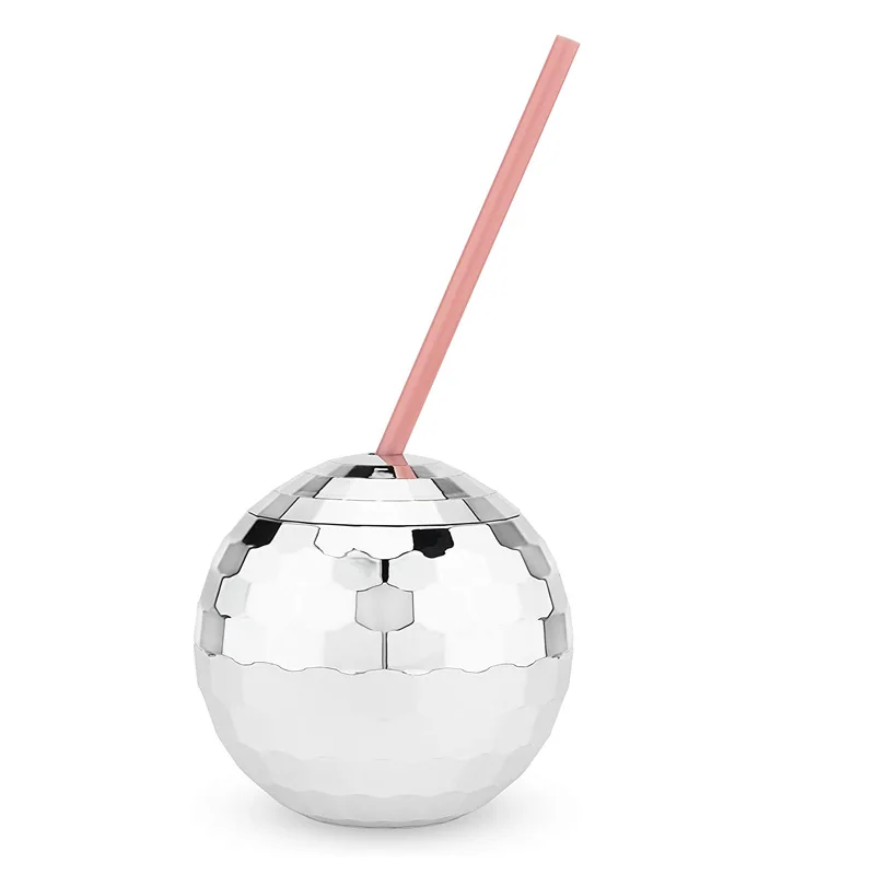 Silver Disco Ball Plastic Drink Tumbler with Lid &Reusable Straw ,Multicolor Disco Ball Tumbler,plastic Round bottle, Customized color
Silver Disco Ball Plastic Drink Tumbler with Lid &Reusable Straw ,Multicolor Disco Ball Tumbler,plastic Round bottle, Customized color