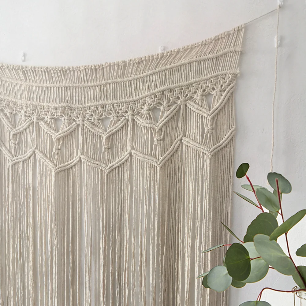 Wholesale Living Room Bedroom Wall Decoration Tapestry Macrame Woven Home Background Door Curtain
Wholesale Living Room Bedroom Wall Decoration Tapestry Macrame Woven Home Background Door Curtain