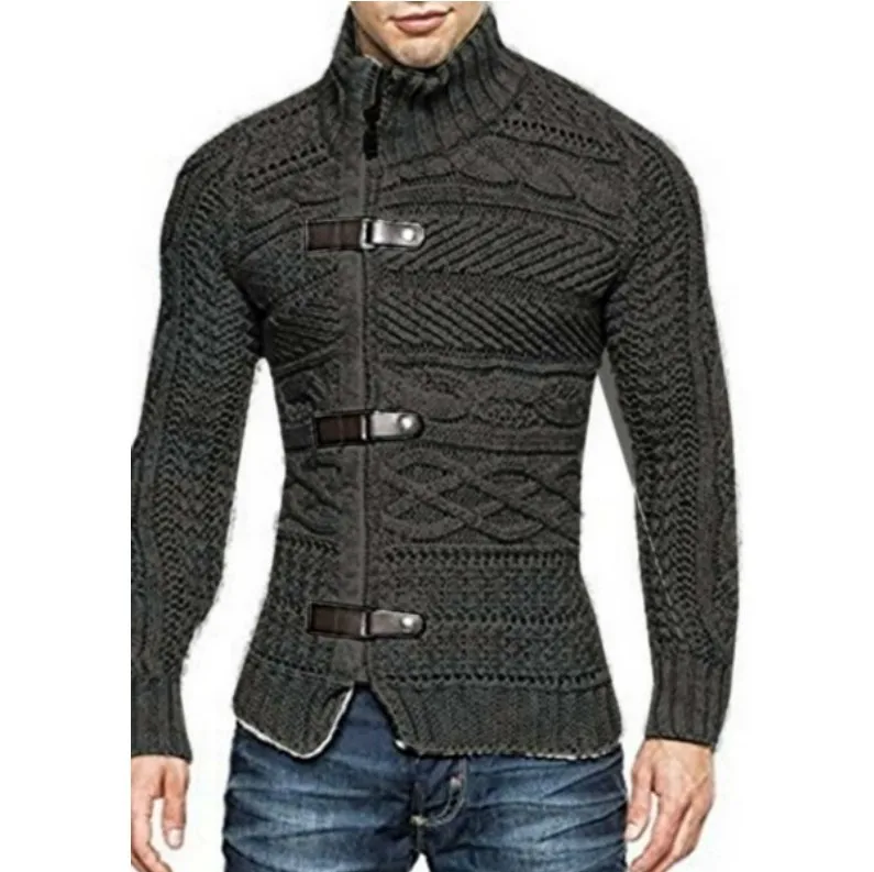 factory wholesale Amazon mens stand collar fashion plus size sweater man knitted jacket
factory wholesale Amazon mens stand collar fashion plus size sweater man knitted jacket