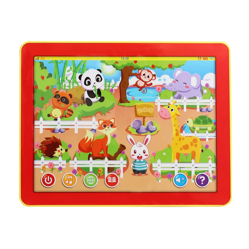 2020 Горячая продажа мультфильм зоопарк музыка обучающая машина обучающая детская игрушка