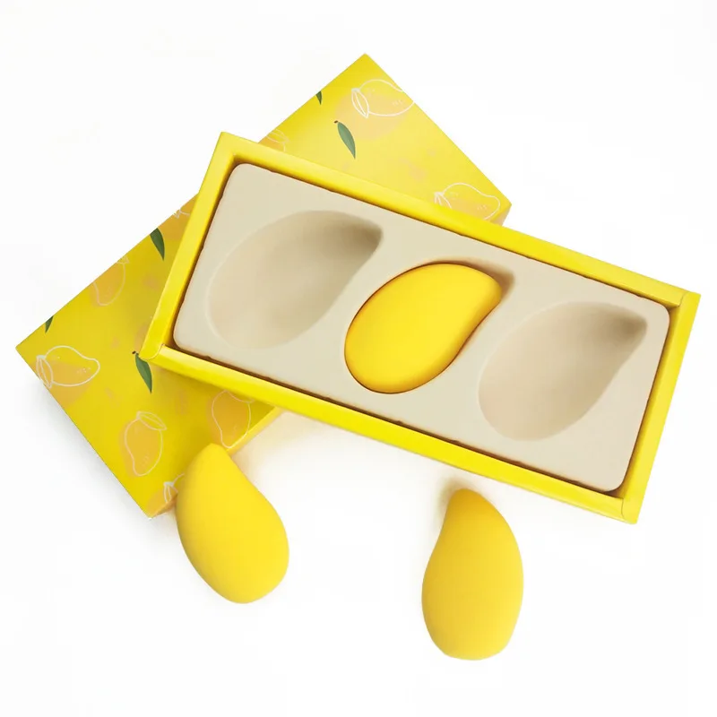 Latex Free Mango power puff Foundation Soft Beauty Blending Puff Makeup Sponge, Yellow
Latex Free Mango power puff Foundation Soft Beauty Blending Puff Makeup Sponge, Yellow