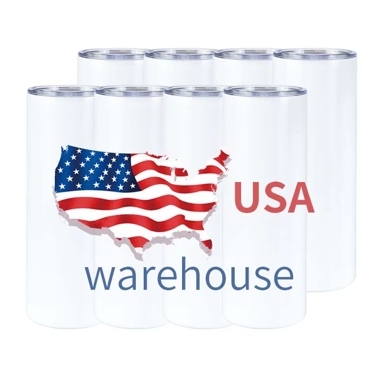 

USA warehouse manufacturer best seller 20oz christmas heat press double walled vacuum insulated tumbler with sublimation blanks