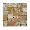Natural Limestone Rock Face Stone Exterior Wall Cladding Yellow Castle Stone