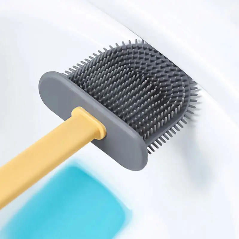 2021 New Soft Bath Clean Tool Durable Bristle Wall Mounted Toilet Brush With Holder Silicone Toilet Cleaning Brush, Gray,blue,pink
2021 New Soft Bath Clean Tool Durable Bristle Wall Mounted Toilet Brush With Holder Silicone Toilet Cleaning Brush, Gray,blue,pink