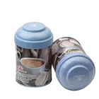 0.20--0.23mm Round Shape Printing Color Food Grade Packaging Tin Metal Cans Can Be Customized Tea Packaging Cans