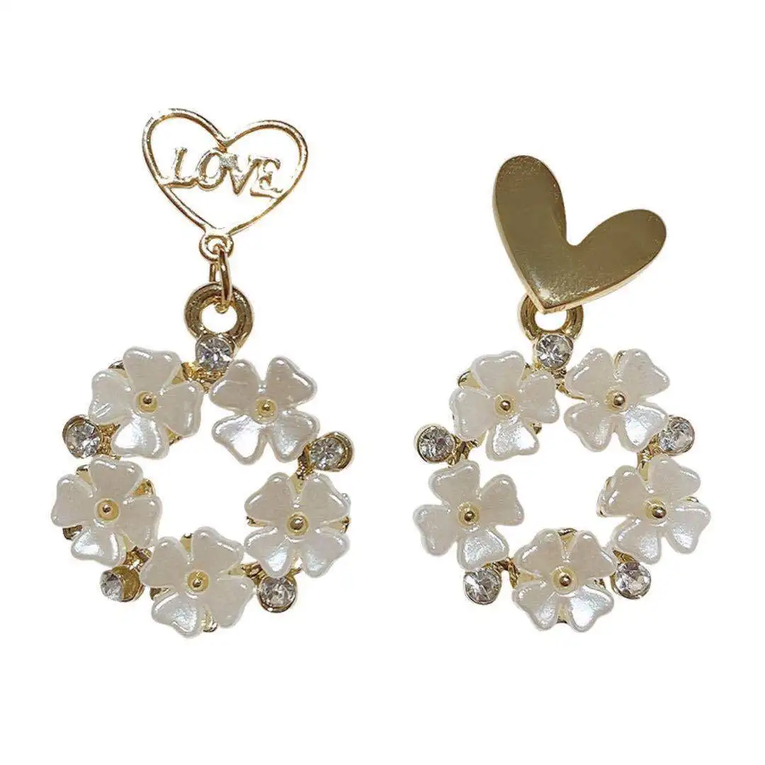 MYSO New Ins Fashion Heart Earrings Gorgeous Earrings For Women Asymmetric Flowers Heart Earrings
MYSO New Ins Fashion Heart Earrings Gorgeous Earrings For Women Asymmetric Flowers Heart Earrings