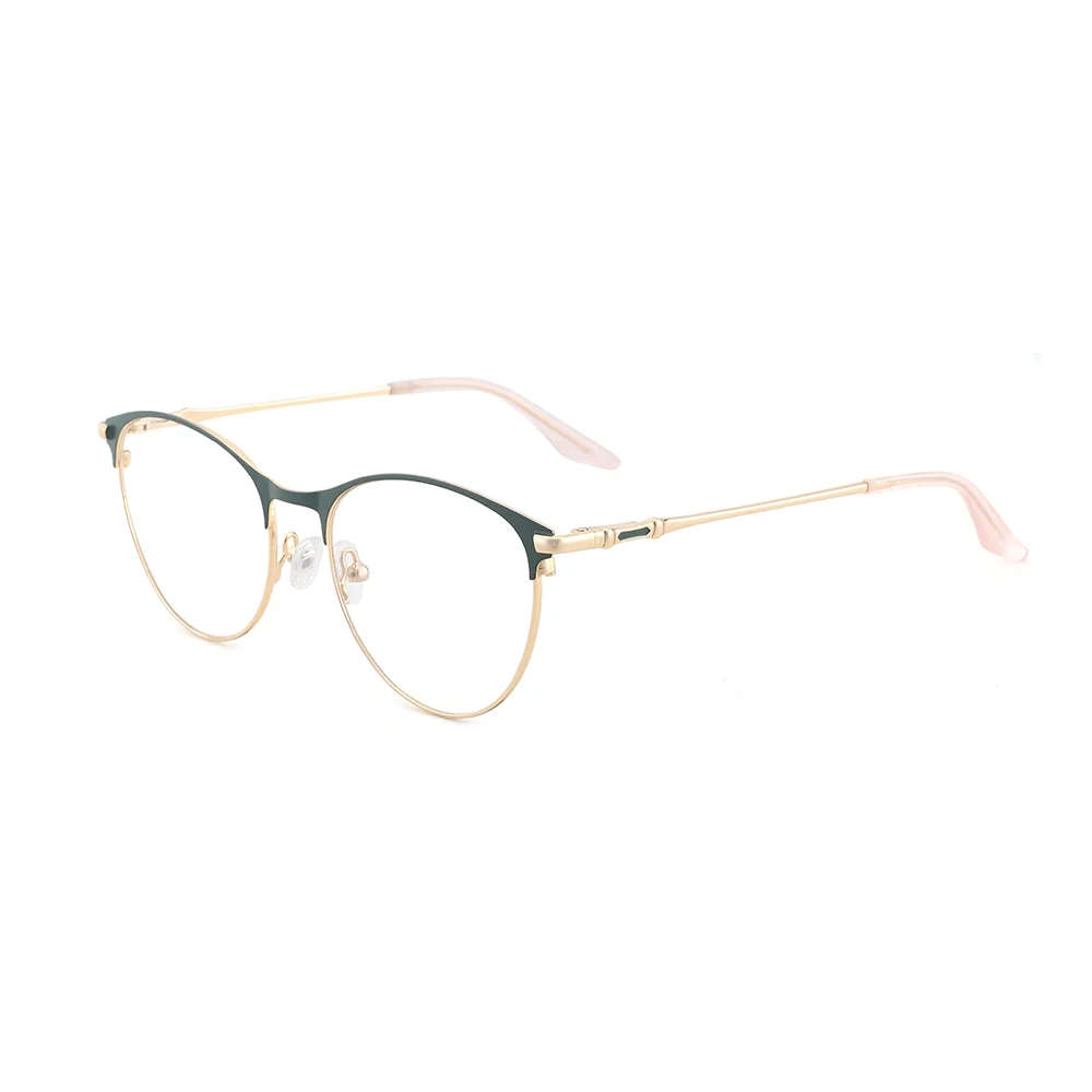 China Latest Design Rhinestone Decoration Half-rim Spectacle Optic Metal Round Glasses Frames, Custom colors
China Latest Design Rhinestone Decoration Half-rim Spectacle Optic Metal Round Glasses Frames, Custom colors