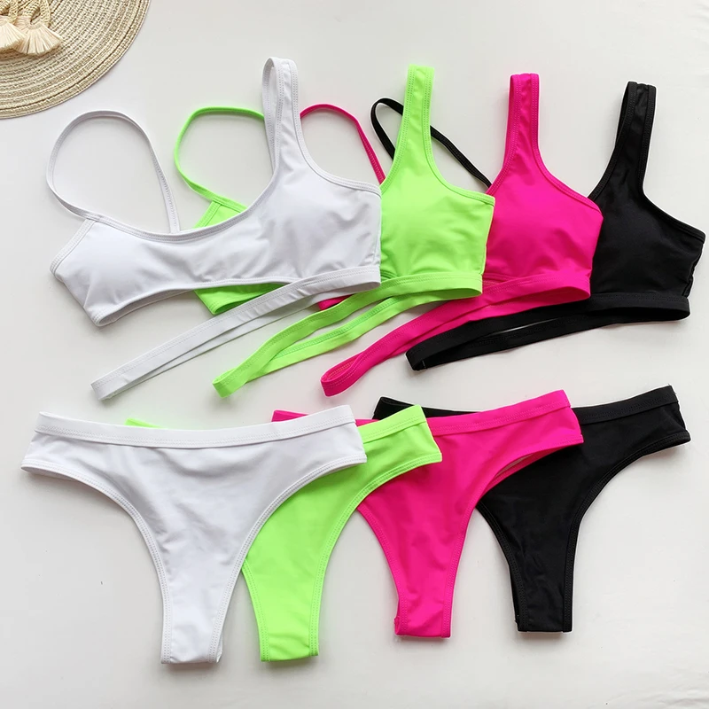 Hot style solid color bikini ladies swimsuit sexy swimsuit cross-border trade bikini, White,green,rose red,black
Hot style solid color bikini ladies swimsuit sexy swimsuit cross-border trade bikini, White,green,rose red,black