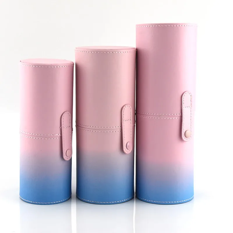 Custom Logo Makeup Brush Set Storage Container Large Capacity Cosmetic makeup brush case tube
Custom Logo Makeup Brush Set Storage Container Large Capacity Cosmetic makeup brush case tube