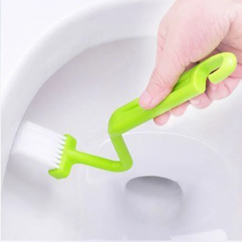 Cleaning Brush Toilet Corner Rim V Type Cleaning Tool Plastic Curved Toilet Brush 
Cleaning Brush Toilet Corner Rim V Type Cleaning Tool Plastic Curved Toilet Brush