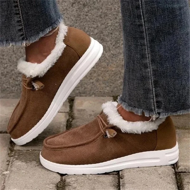 Women Ankle Boots 2021 Warm Plush Velvet Snow Boots Comfy Winter Sneakers Comfortable Thick Cotton Female Shoes Plus Size 43
Women Ankle Boots 2021 Warm Plush Velvet Snow Boots Comfy Winter Sneakers Comfortable Thick Cotton Female Shoes Plus Size 43