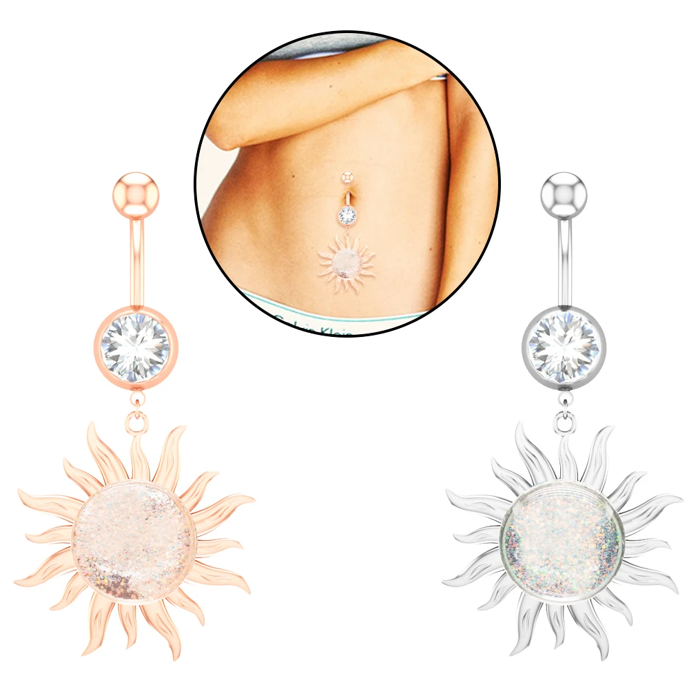 Wholesale Apollo Shimmering Powder Belly Piercing Unisex Sexy Navel Rings Stainless Steel Body Jewelry
Wholesale Apollo Shimmering Powder Belly Piercing Unisex Sexy Navel Rings Stainless Steel Body Jewelry
