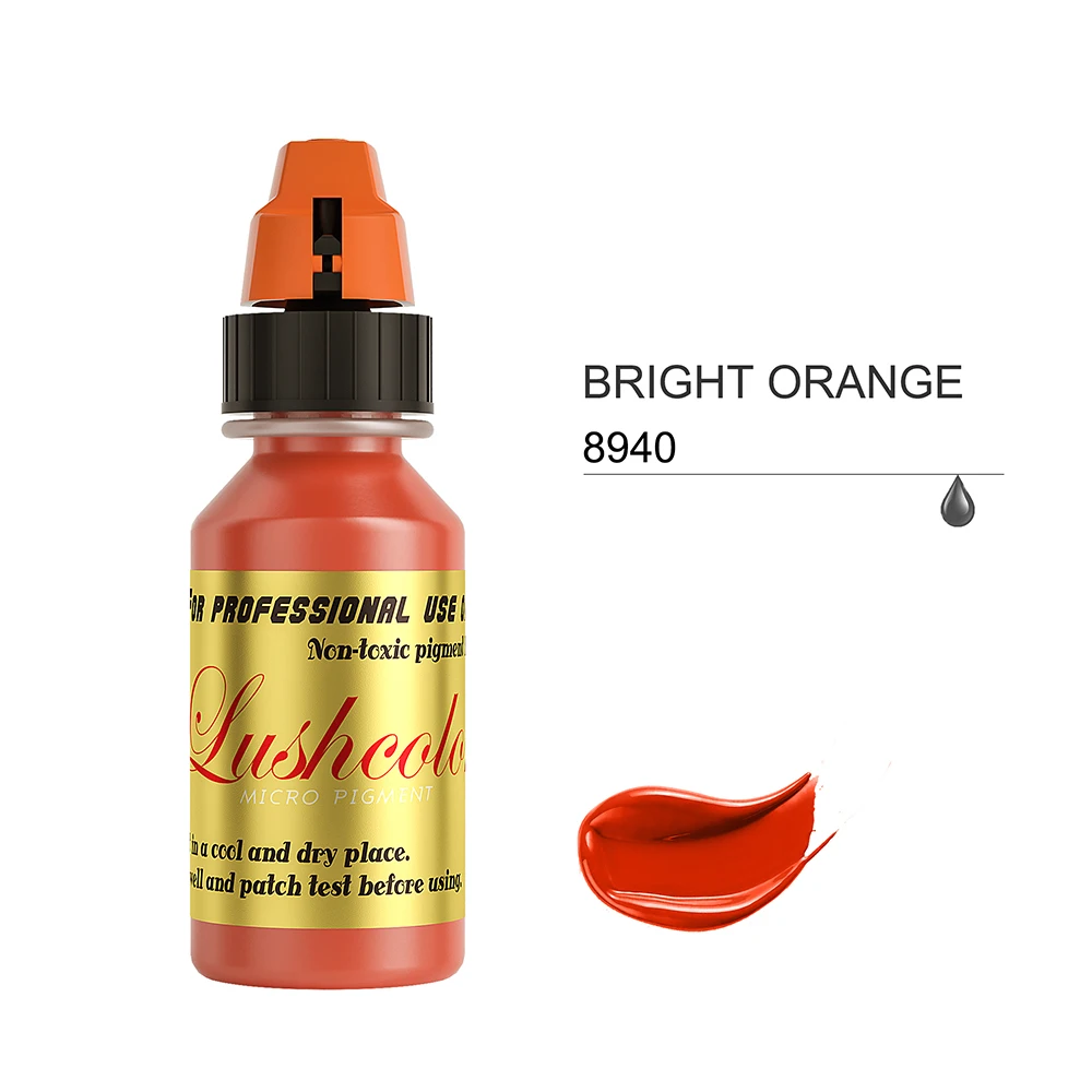 OEM Lushcolor Permanent Makeup Tattoo Ink Pigment for Cosmetics, 9746 peach
OEM Lushcolor Permanent Makeup Tattoo Ink Pigment for Cosmetics, 9746 peach