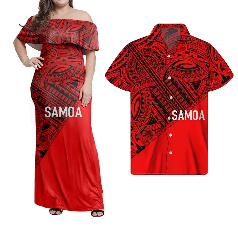 Latest Up To 7xl Plus Size Women Clothing Red Polynesian Stripe Design Samoan Boho Dresses Summer Off Shoulder Ruffle Long Dress
Latest Up To 7xl Plus Size Women Clothing Red Polynesian Stripe Design Samoan Boho Dresses Summer Off Shoulder Ruffle Long Dress