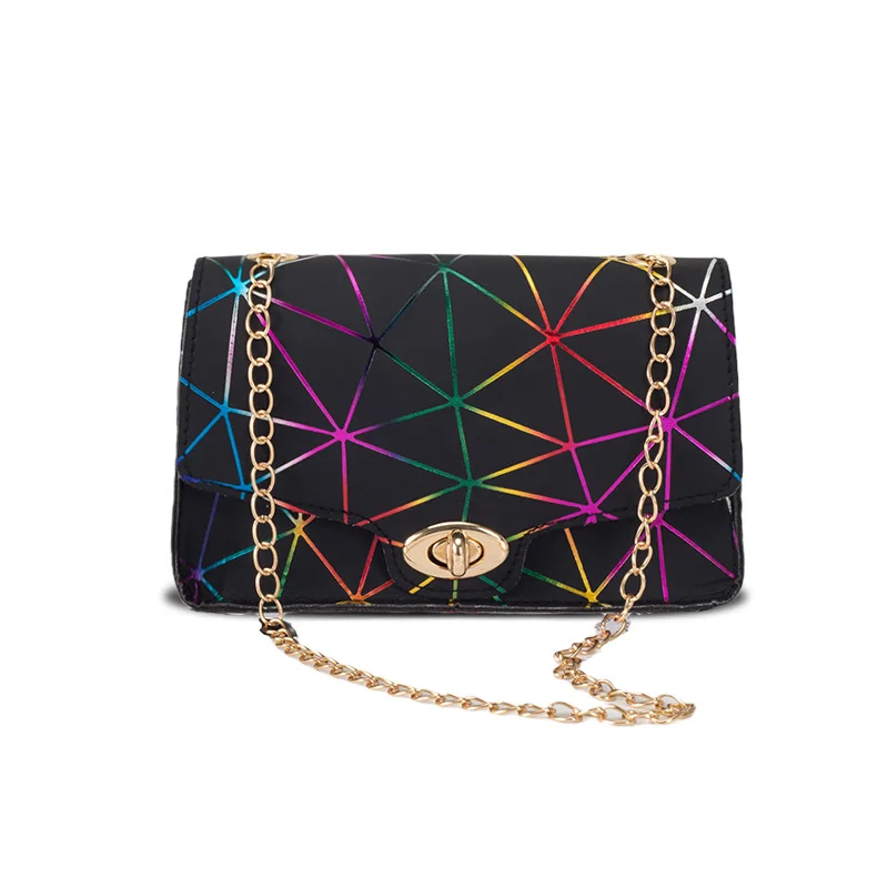high quality pu leather handbag Colorful geometric diamond grid lock chain private label oem bag handbags luxury, Customizable
high quality pu leather handbag Colorful geometric diamond grid lock chain private label oem bag handbags luxury, Customizable