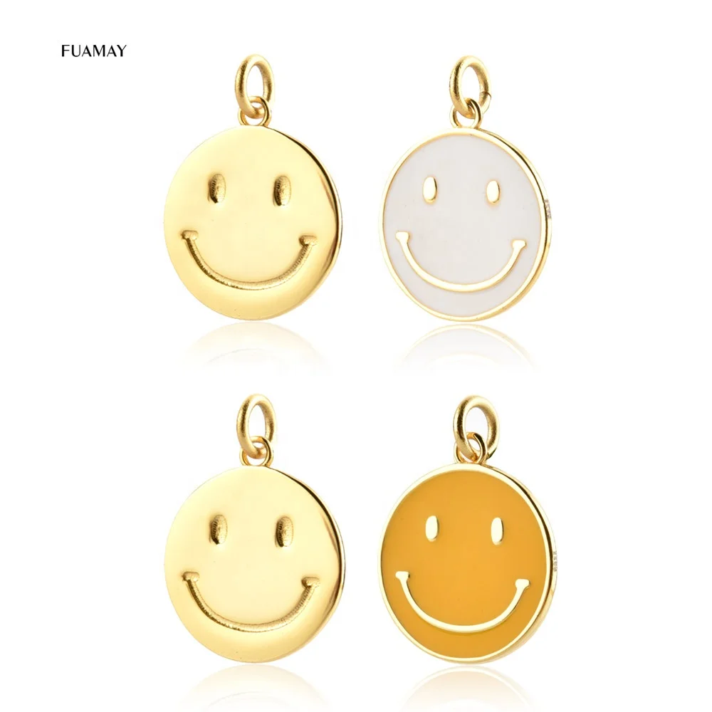 FUAMAY 925 Silver Fashion Jewelry Happy Smile Pendant Charms Happy Face Charms for Jewelry Making, Platinum/customized color
FUAMAY 925 Silver Fashion Jewelry Happy Smile Pendant Charms Happy Face Charms for Jewelry Making, Platinum/customized color