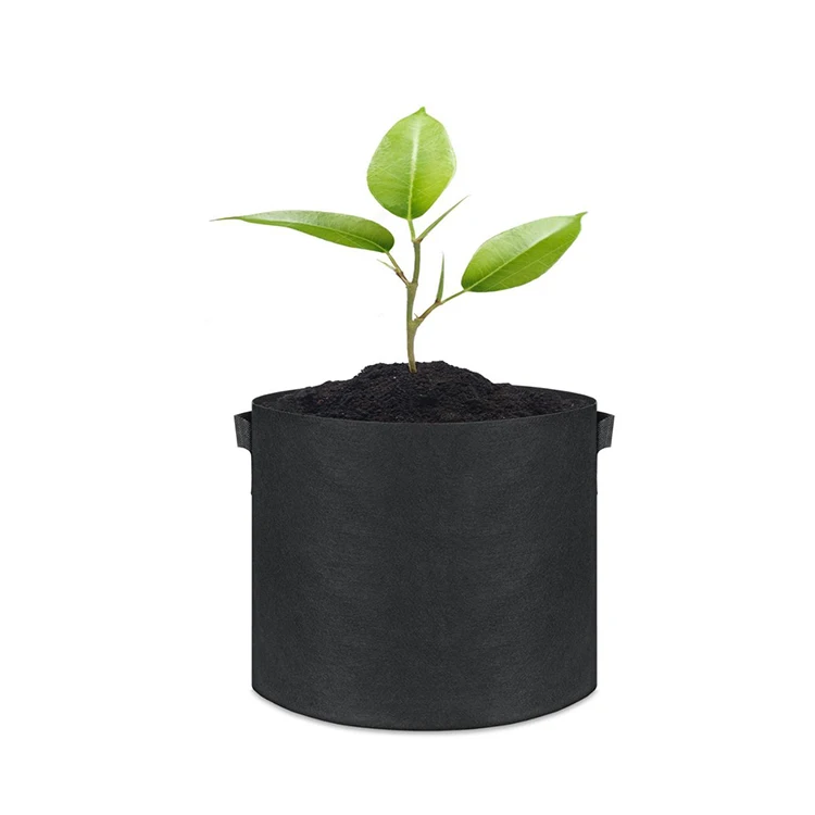 wholesale 10 gallon black breathable fabrics felt planter grow bag for garden, Green ,black or others
wholesale 10 gallon black breathable fabrics felt planter grow bag for garden, Green ,black or others