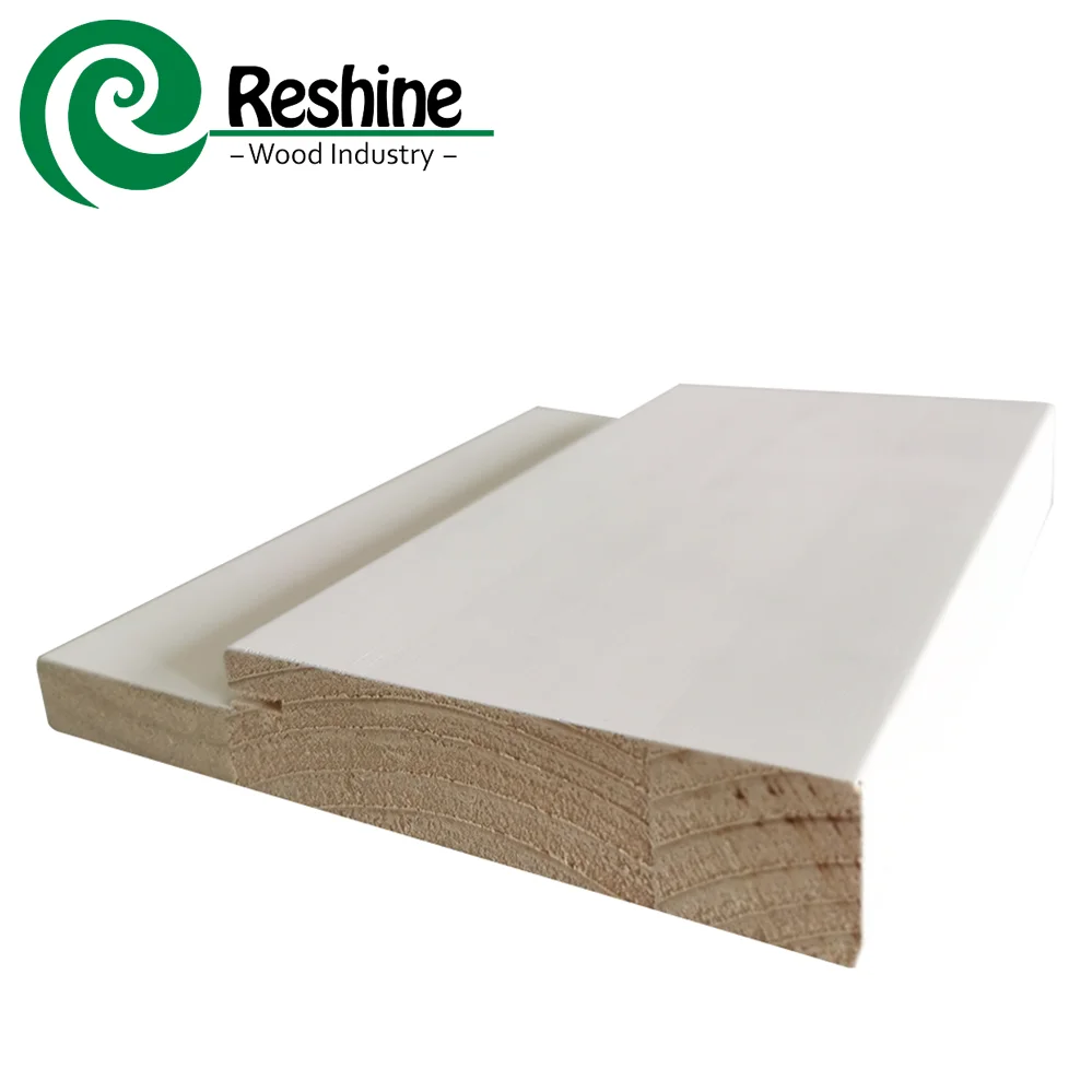 Primed Exterior Door Frame Wooden Double Rabbet Door Jamb View