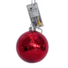 Blown laser engraving hanging christmas tree glass ball light