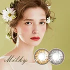 Realkoko Wholesale Fast Delivery Milky lentilles de contact Color Lenses Sparkle Contact Lens Factory