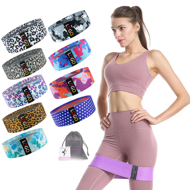 Leopard Camouflage Custom Fabric Fitness Workout Elastic Band Non Slip Yoga Exercise Hip Circle Resistance Band, Blue, green, yellow, red, black
Leopard Camouflage Custom Fabric Fitness Workout Elastic Band Non Slip Yoga Exercise Hip Circle Resistance Band, Blue, green, yellow, red, black