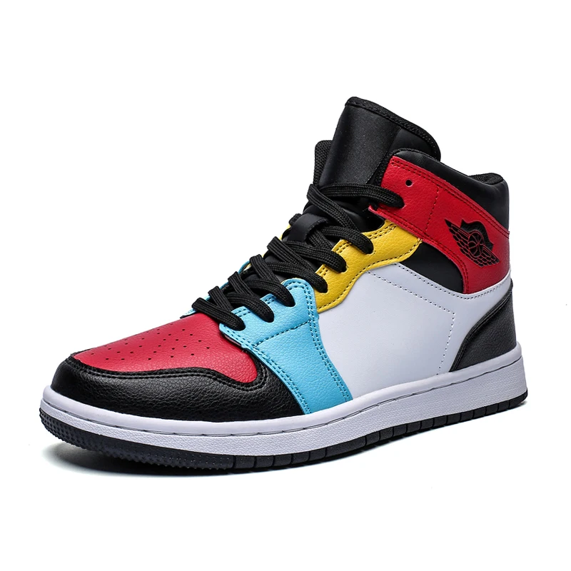 Toptan Ayakkabi Original Factory Quality Lace-up Student High-top Shoes Fashion White Sports Sneakers For Men Casual, White black red,black red,white yellow green,white blue,black
Toptan Ayakkabi Original Factory Quality Lace-up Student High-top Shoes Fashion White Sports Sneakers For Men Casual, White black red,black red,white yellow green,white blue,black