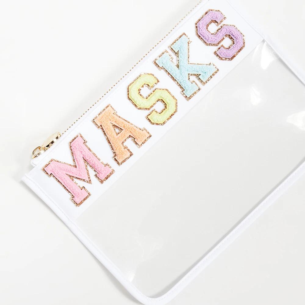 Stock Multi Color Nylon DIY Personalized Vinyl Travel Pouch Toiletry Bag Custom Bag Gift for Bridesmaid Clear Cosmetic Bag, Multi colors
Stock Multi Color Nylon DIY Personalized Vinyl Travel Pouch Toiletry Bag Custom Bag Gift for Bridesmaid Clear Cosmetic Bag, Multi colors