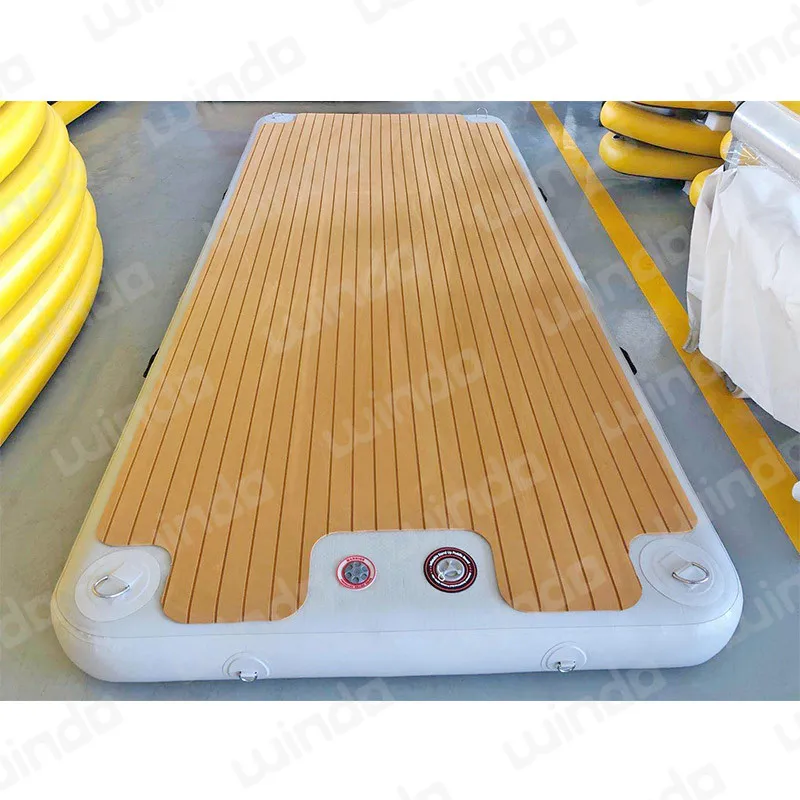 2.5m Drop Stitch Teak inflatable floating pontoon island water platform jet ski yacht fishing dock
2.5m Drop Stitch Teak inflatable floating pontoon island water platform jet ski yacht fishing dock