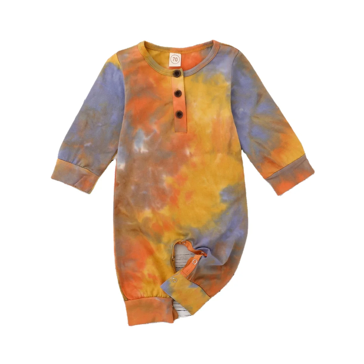 Baby Boy Girl Jumpsuit Long Sleeve One-Piece Clothes Tie Dye Print Winter Fall Bodysuit Baby Romper, 4 colors
Baby Boy Girl Jumpsuit Long Sleeve One-Piece Clothes Tie Dye Print Winter Fall Bodysuit Baby Romper, 4 colors