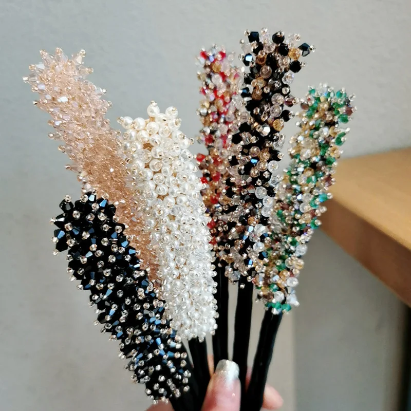 Pearl Flower Clear Crystal Wedding Bridesmaid Jewelry Accessory Bridal Rhinestone Hair Pins Clips Hairwear Maruko
Pearl Flower Clear Crystal Wedding Bridesmaid Jewelry Accessory Bridal Rhinestone Hair Pins Clips Hairwear Maruko