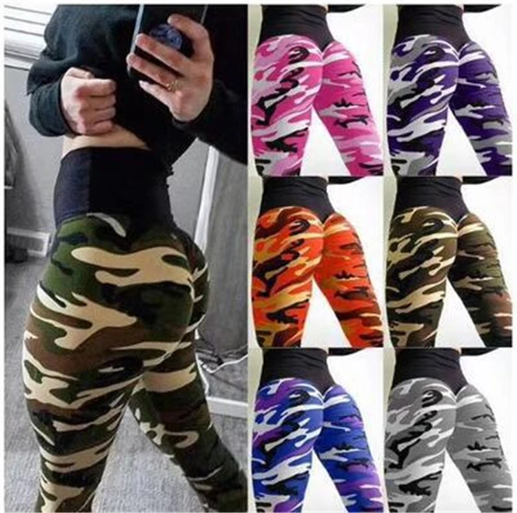 2020 New Women's Camouflage Printed Pants Fashion Fitness Long Trousers Athleisure Leggings, Customized colors
2020 New Women's Camouflage Printed Pants Fashion Fitness Long Trousers Athleisure Leggings, Customized colors
