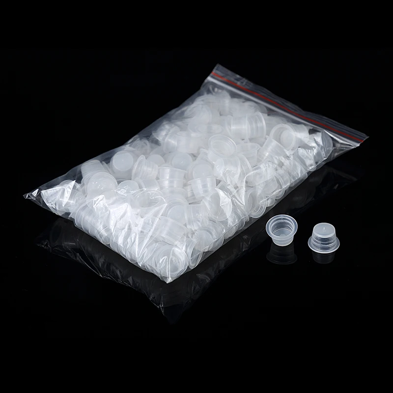 100pcs/bag Disposable Plastic Permanent Makeup Tattoo Ink Cup Pigment Ink Cups for tattoo
100pcs/bag Disposable Plastic Permanent Makeup Tattoo Ink Cup Pigment Ink Cups for tattoo