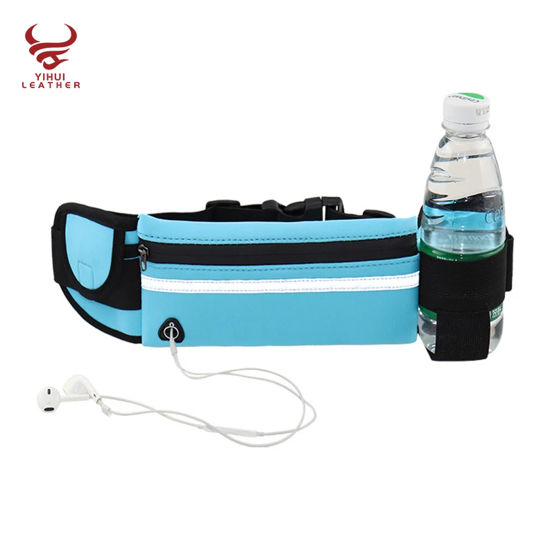 Flip belt running belt waist bag reflective bottle bag waterproof sport running belt waist bag, Black
Flip belt running belt waist bag reflective bottle bag waterproof sport running belt waist bag, Black
