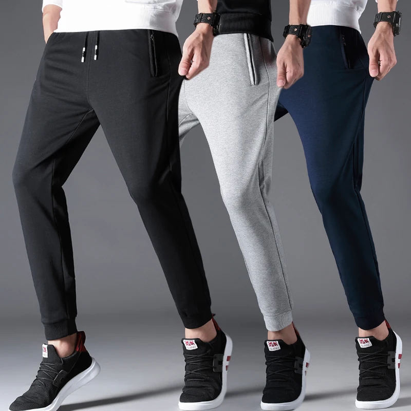 Men Cotton Joggers Male Sport Wear Tapered Slim Fit joggers running mens 100 cotton sweatpants Soft
Men Cotton Joggers Male Sport Wear Tapered Slim Fit joggers running mens 100 cotton sweatpants Soft