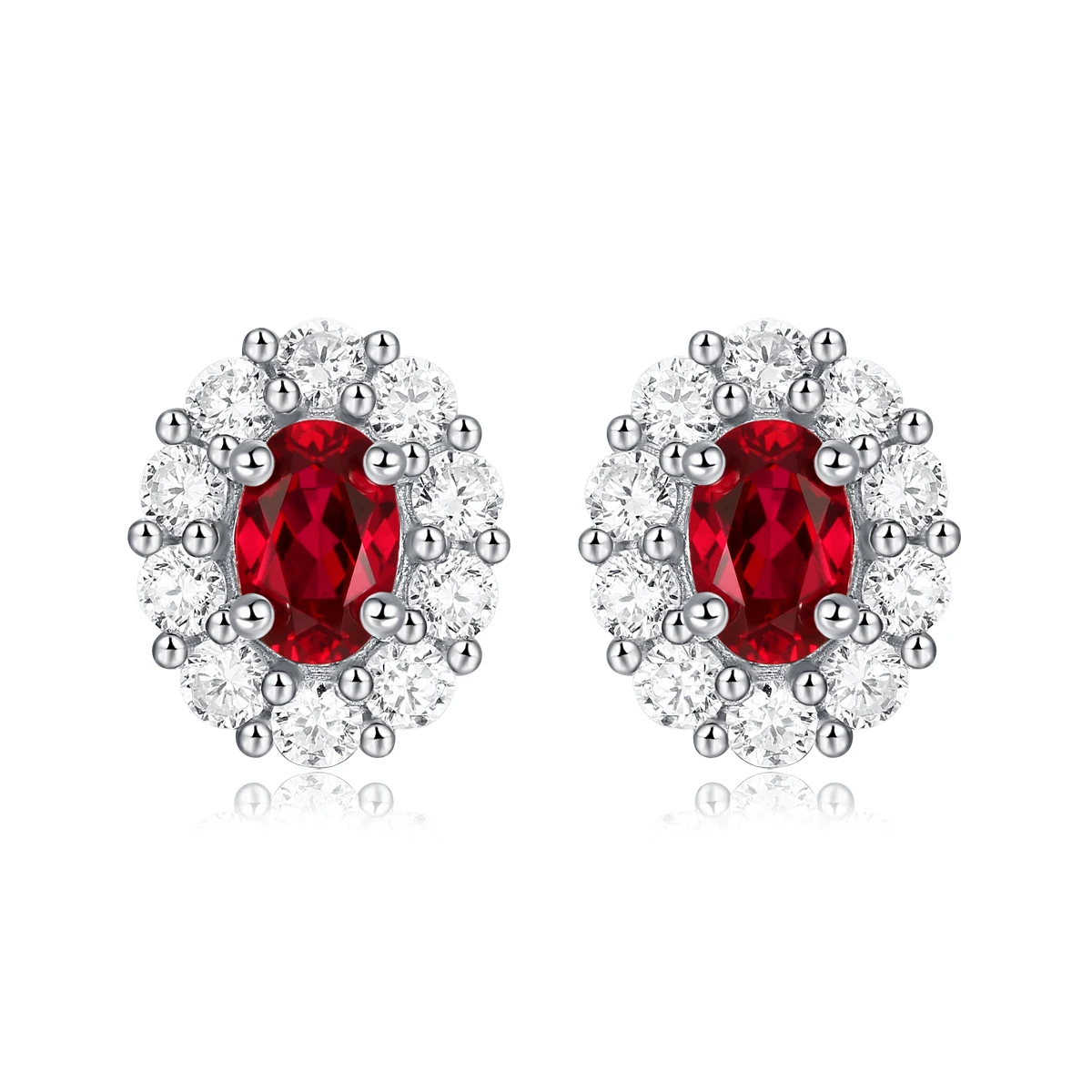 Real Pure Sterling Silver 925 Oval Stud Earrings For Women Ruby Gemstone Elegant And Fashionable Stud Earrings For Gift
Real Pure Sterling Silver 925 Oval Stud Earrings For Women Ruby Gemstone Elegant And Fashionable Stud Earrings For Gift
