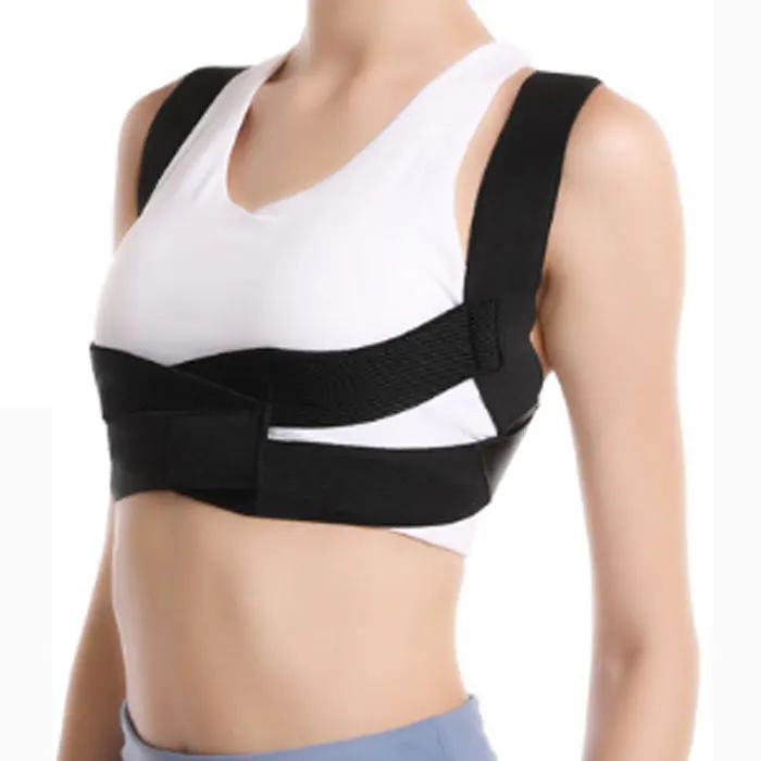 Breathable Shoulder Straightening Adjustable Posture Corrector Back Support, Black ,pink 
Breathable Shoulder Straightening Adjustable Posture Corrector Back Support, Black ,pink