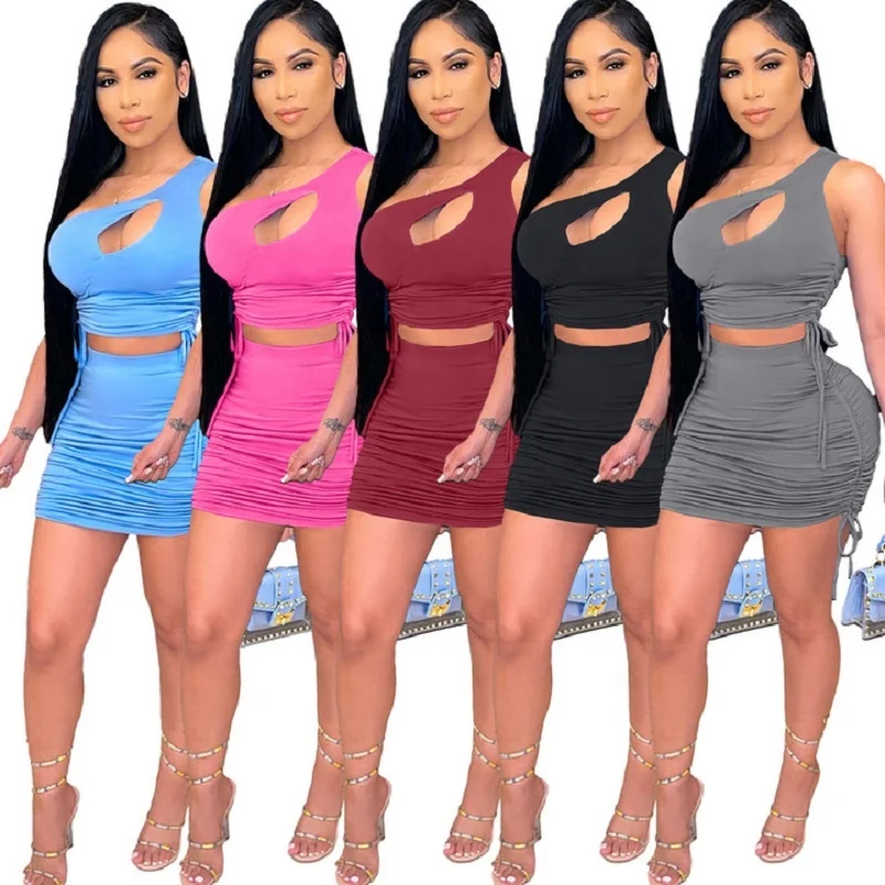 LW - AC8256 hot sales women two piece short set skirt summer pleated 2piece skirt set hollow out plus size two piece skirt set
LW - AC8256 hot sales women two piece short set skirt summer pleated 2piece skirt set hollow out plus size two piece skirt set