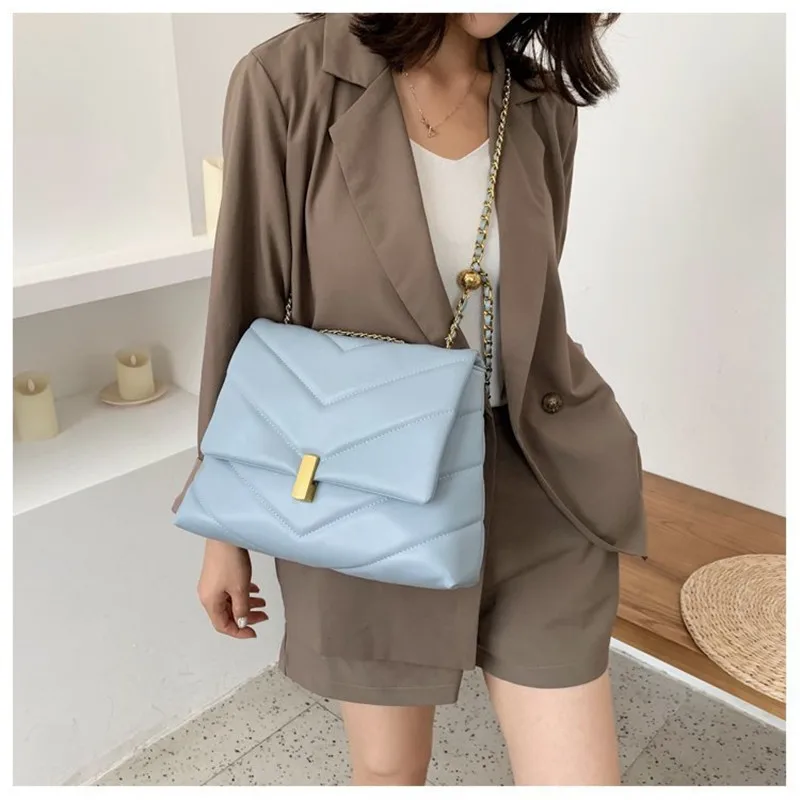 B-0143 Wholesale Fashion Lady Chain Bags Women Soft Leather Fashionable Handbags Purses Large Shoulder Bag Handbags For Women, Multi color
B-0143 Wholesale Fashion Lady Chain Bags Women Soft Leather Fashionable Handbags Purses Large Shoulder Bag Handbags For Women, Multi color
