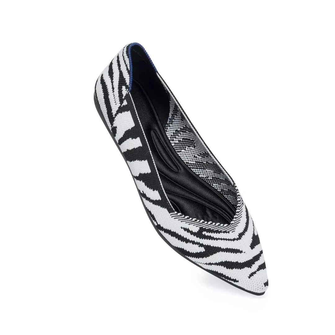 Daily Ice Silk Cotton Terylene Female Fly Knit Women Casual Flat Pointed Shoes, Picture
Daily Ice Silk Cotton Terylene Female Fly Knit Women Casual Flat Pointed Shoes, Picture