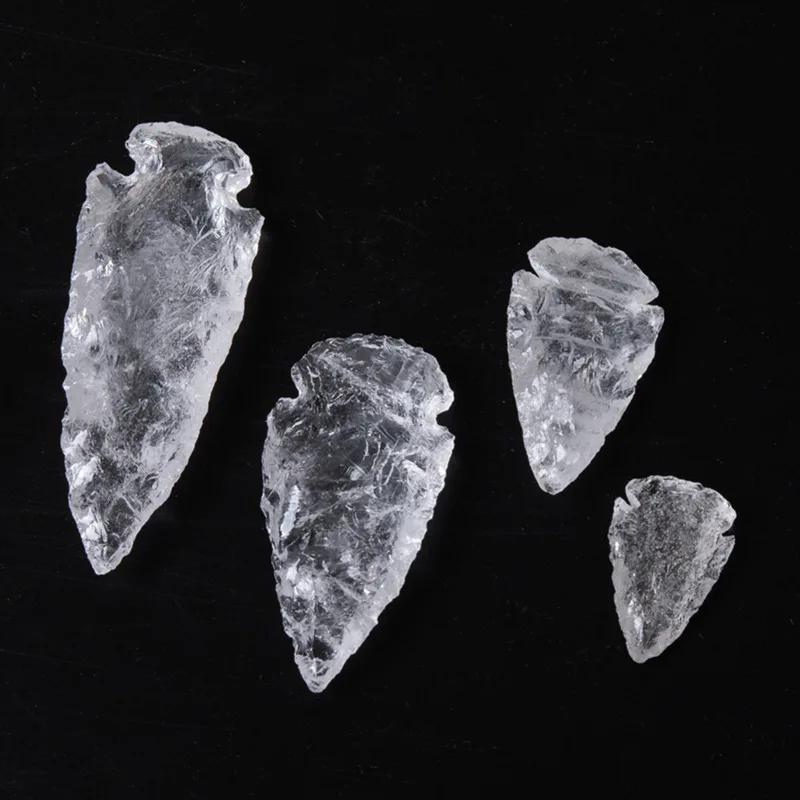 Natural Divination Crystal Perforated Natural White Crystal Arrow Original Stone Handmade DIY Pendant Necklace Material
Natural Divination Crystal Perforated Natural White Crystal Arrow Original Stone Handmade DIY Pendant Necklace Material